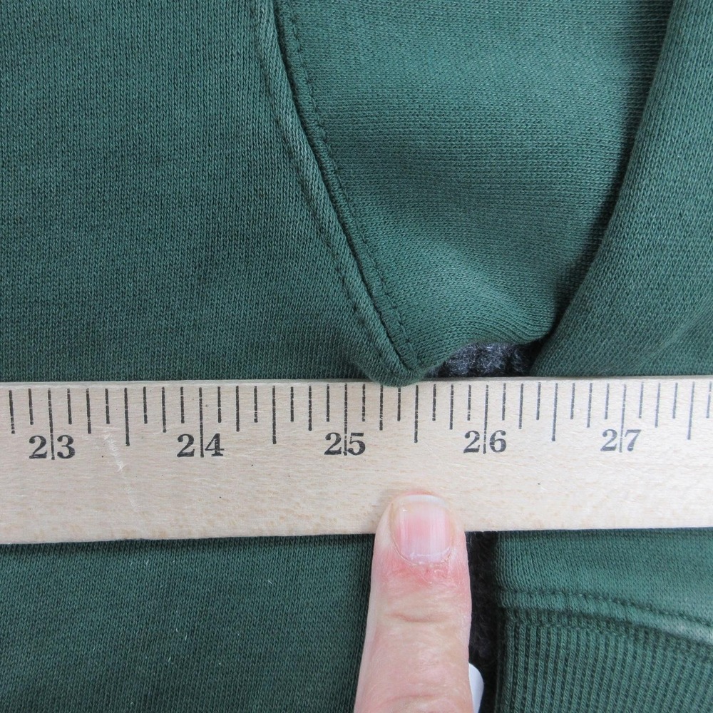 Pacsun Hoodie Womens S Forest Green Pullover Hooded Fleece Heavyweight NWT - Picture 3 of 9